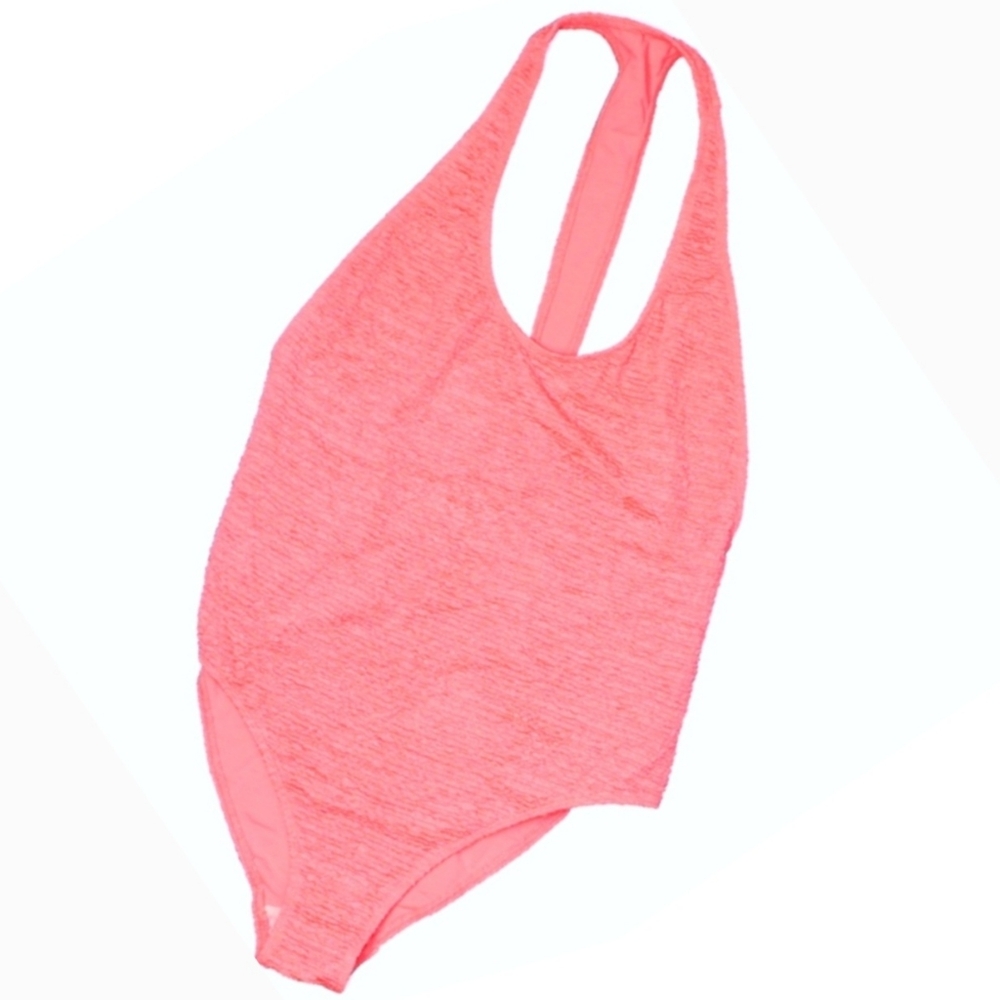 OUT FROM UNDER Textured T-back OnePiece Swimsuit Sz M